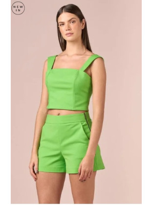 Top Cropped Longo Lime Mylife